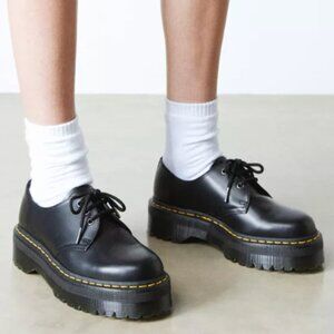 1461 Smooth Leather Platform Shoes, size 7, 38